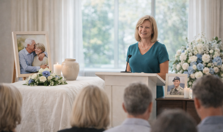 Celebration of life memorial service Palm Beach County honoring loved ones.
